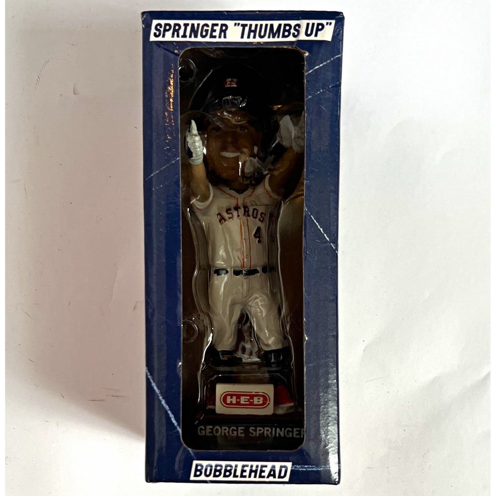 H-E-B Exclusive George Springer Houston Astros Baseball Bobblehead Figure